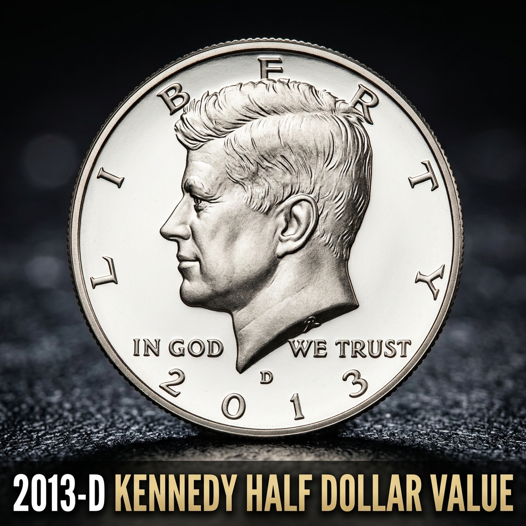 2013 D Kennedy Half Dollar Value and Collector Price Guide