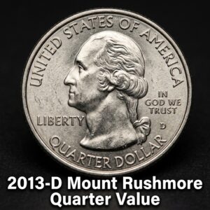 2013 D Mount Rushmore Quarter Value and Collector Price Guide