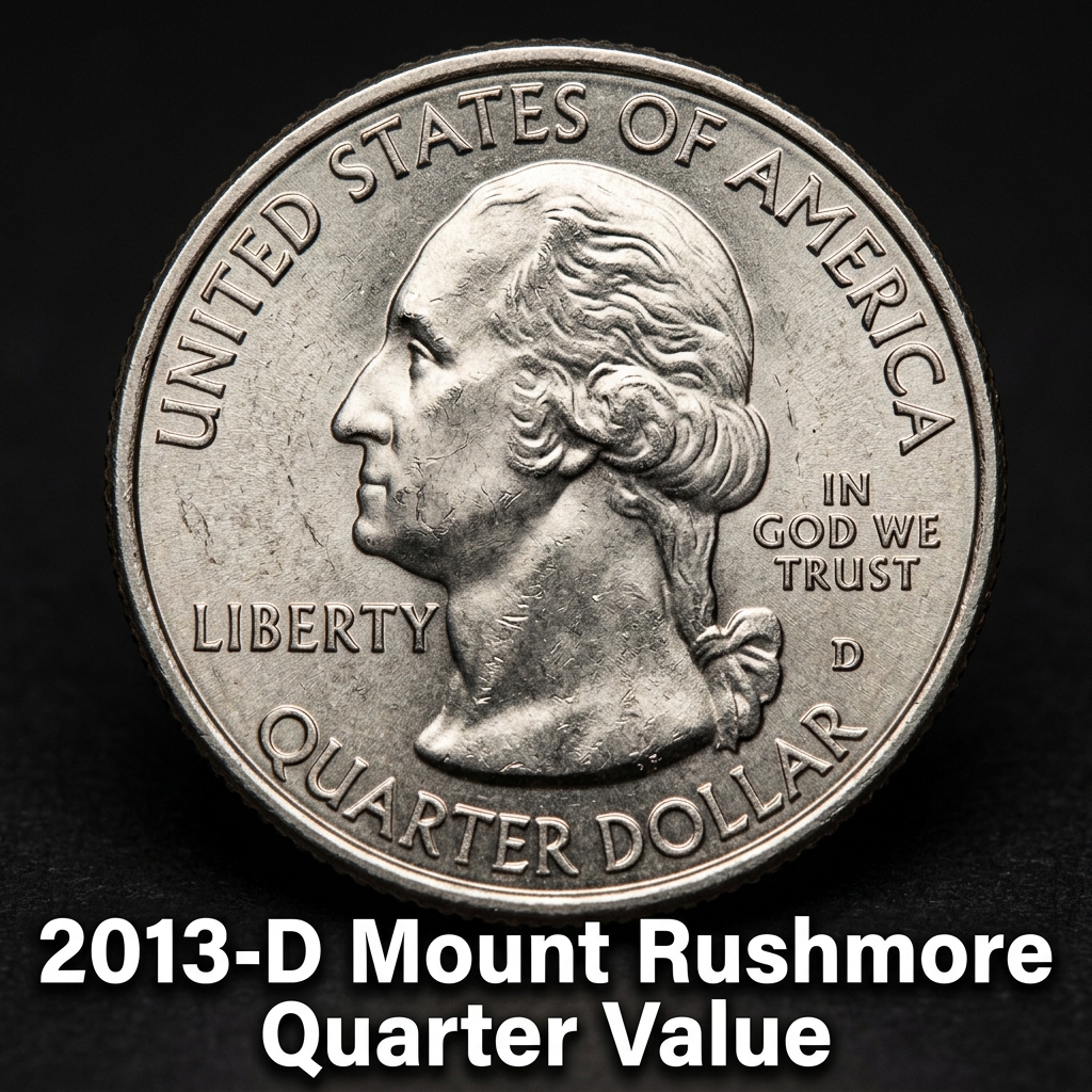 2013 D Mount Rushmore Quarter Value and Collector Price Guide