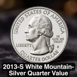 2013 S White Mountain Silver Quarter Value and Collector Pricing Guide
