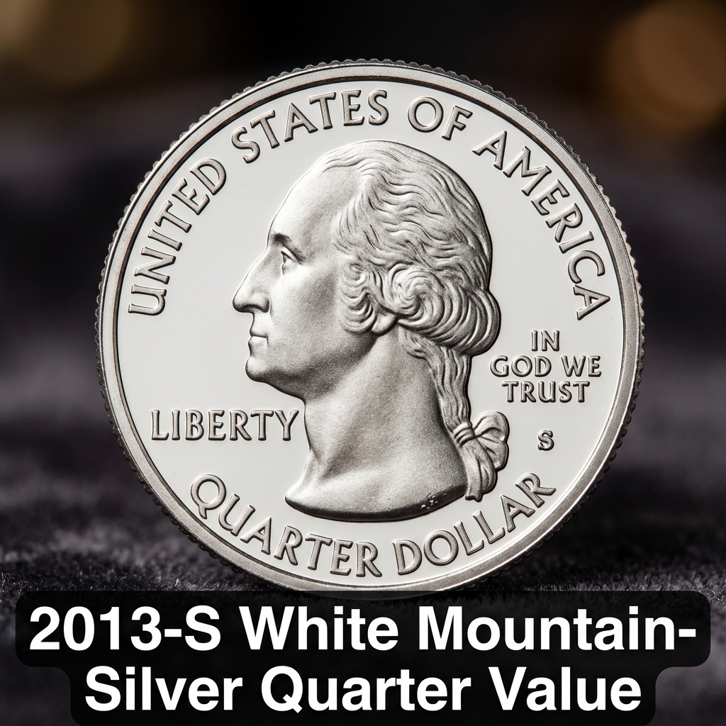 2013 S White Mountain Silver Quarter Value and Collector Pricing Guide