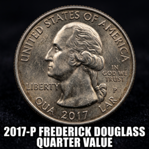 2017 P Frederick Douglass Quarter Value and Rarity Guide for Collectors