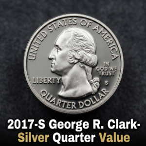 2017 S George Rogers Clark Silver Quarter Value and Rarity Guide