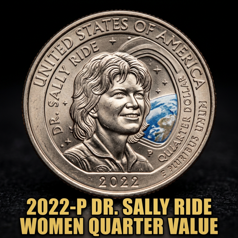 2022 P Dr Sally Ride Quarter Value and Rarity Guide for Collectors