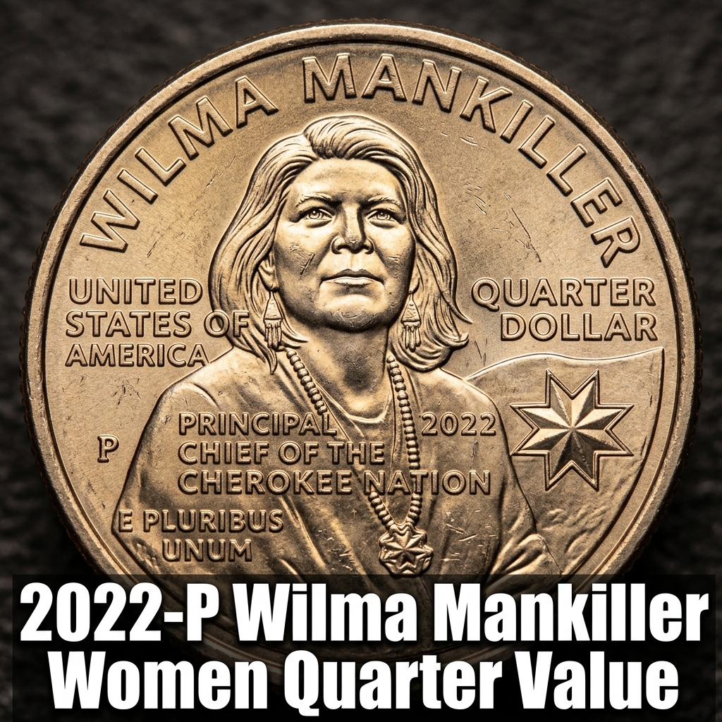 2022 P Wilma Mankiller Quarter Value and Rarity Guide for Collectors