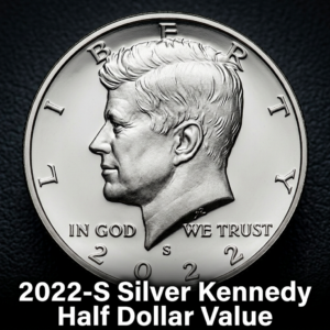 2022 S Silver Kennedy Half Dollar Value and Collector Price Guide