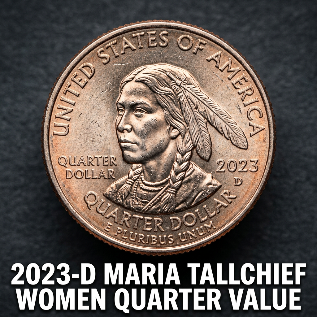 2023 D Maria Tallchief Quarter Value and Rarity Guide for Collectors