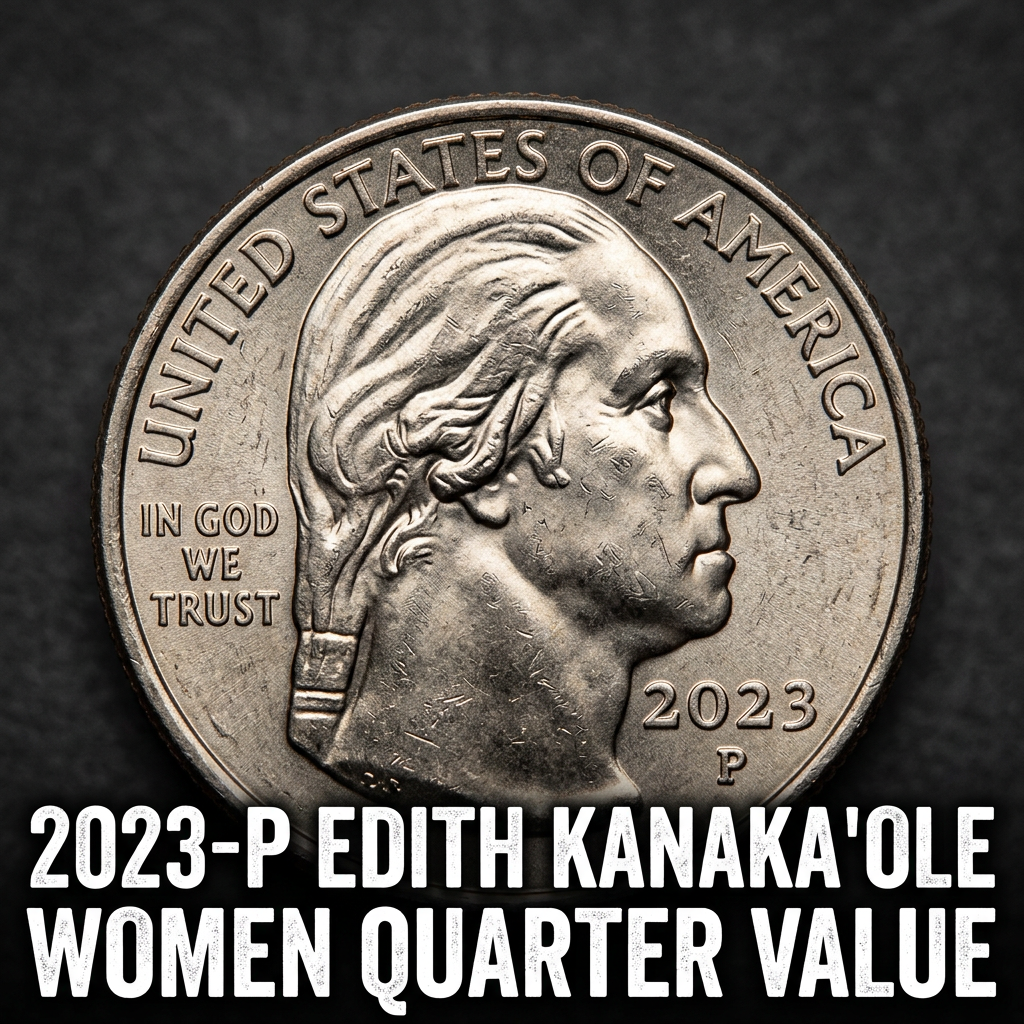 2023 P Edith Kanakaole Quarter Value and Rarity Guide for Collectors