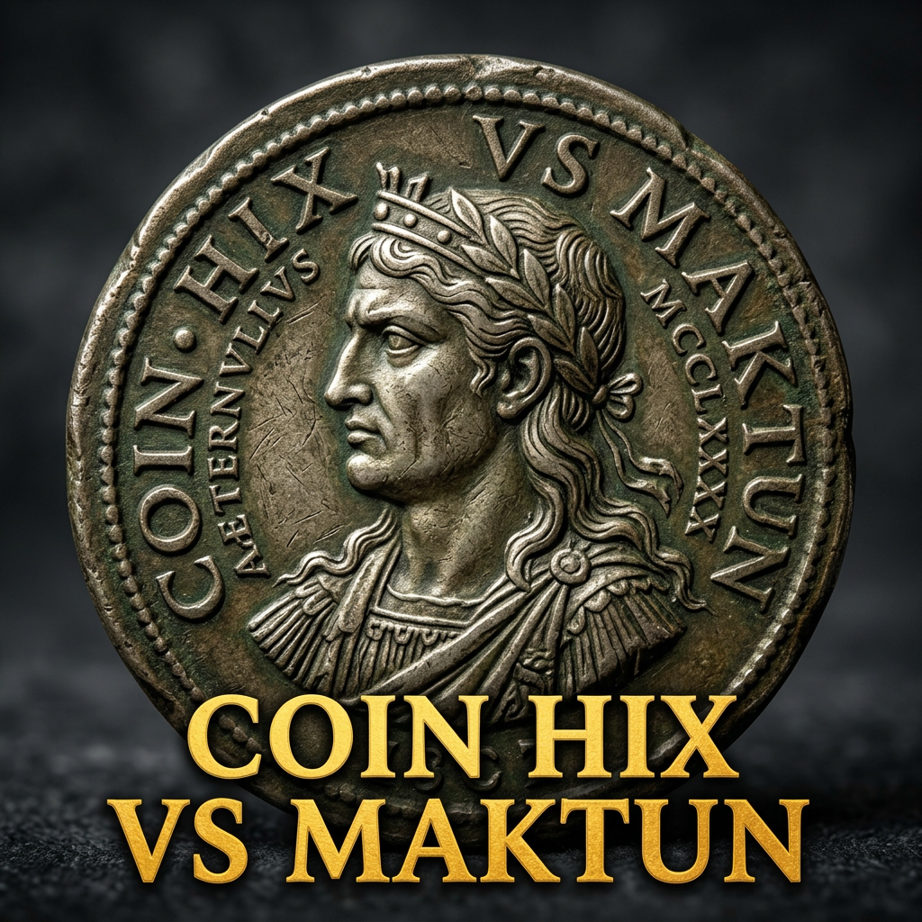 CoinHix versus Maktun Comparison Guide for Identifying and Valuing Your Old Coins