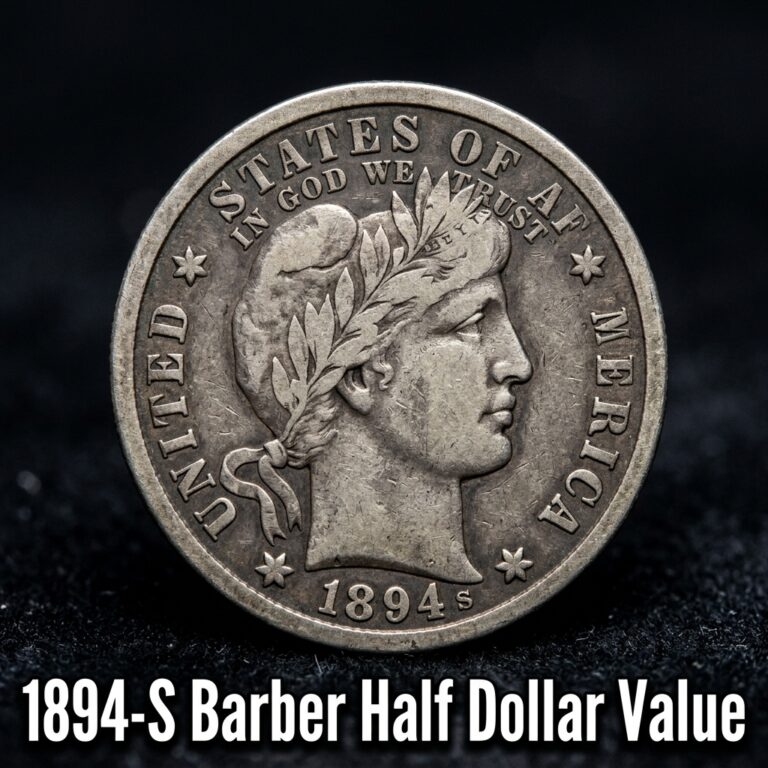 Discover How Much Your Rare 1894 S Barber Half Dollar Is Worth Today