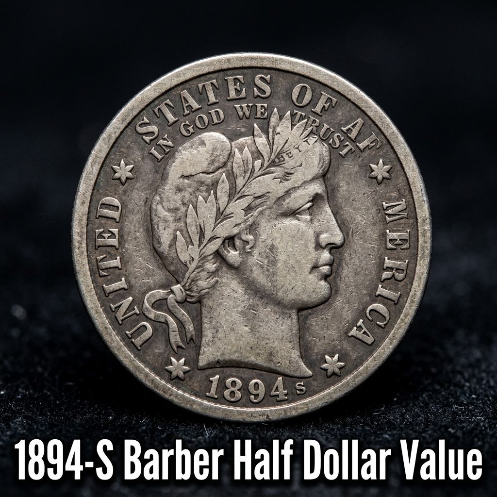 Discover How Much Your Rare 1894 S Barber Half Dollar Is Worth Today