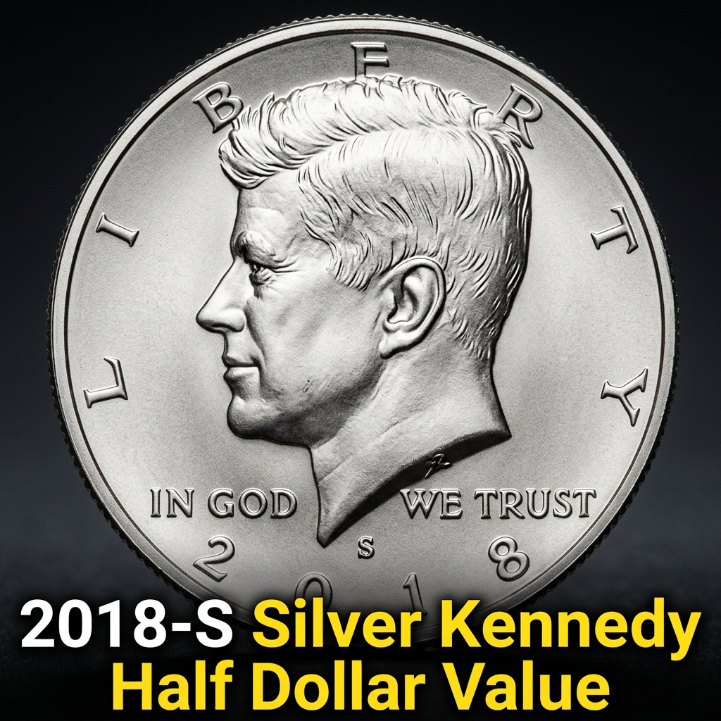 Discover What Your 2018 S Silver Kennedy Half Dollar Is Worth Today