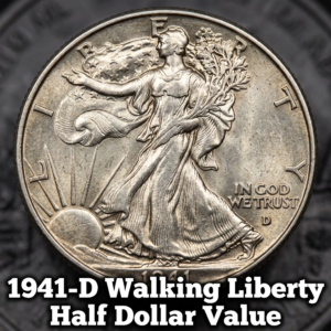 Evaluating the Worth of a 1941 D Walking Liberty Half Dollar