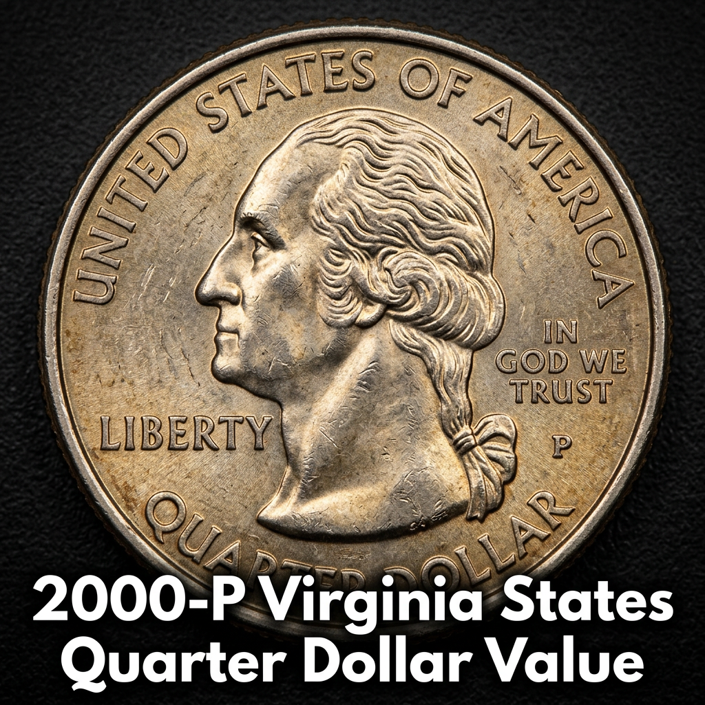 Everything You Need to Know About the 2000 P Virginia State Quarter Value