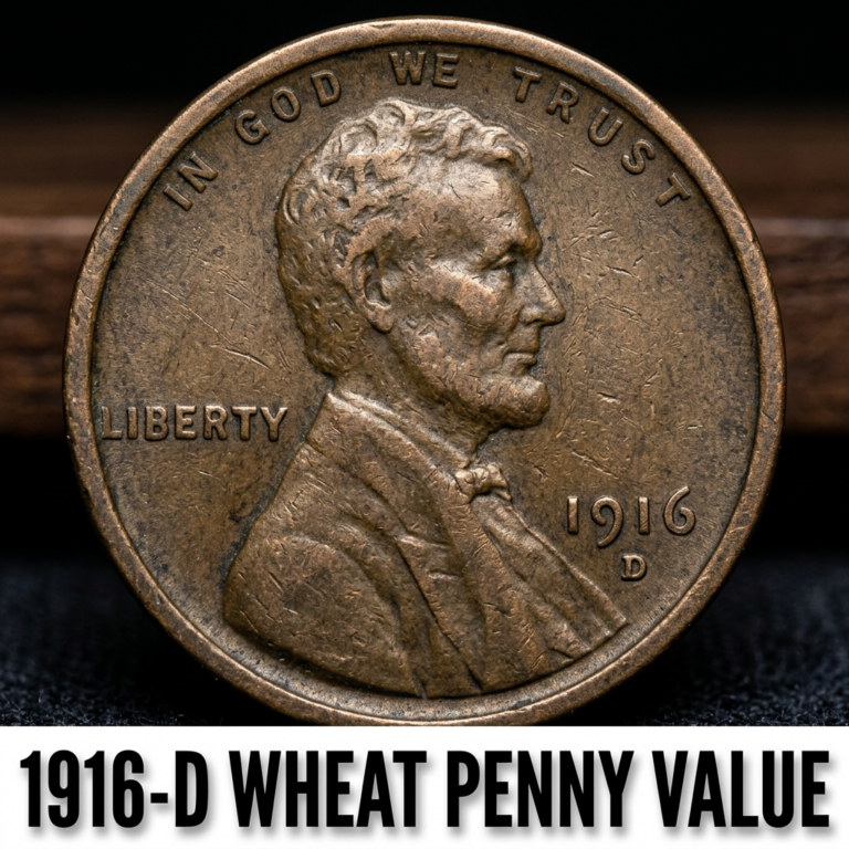 How Much Is a 1916 D Wheat Penny Worth Today?