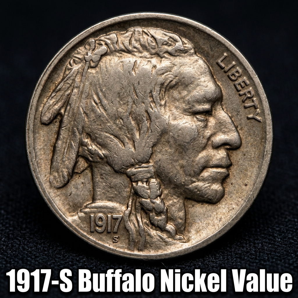 How Much is a 1917 S Buffalo Nickel Worth Today