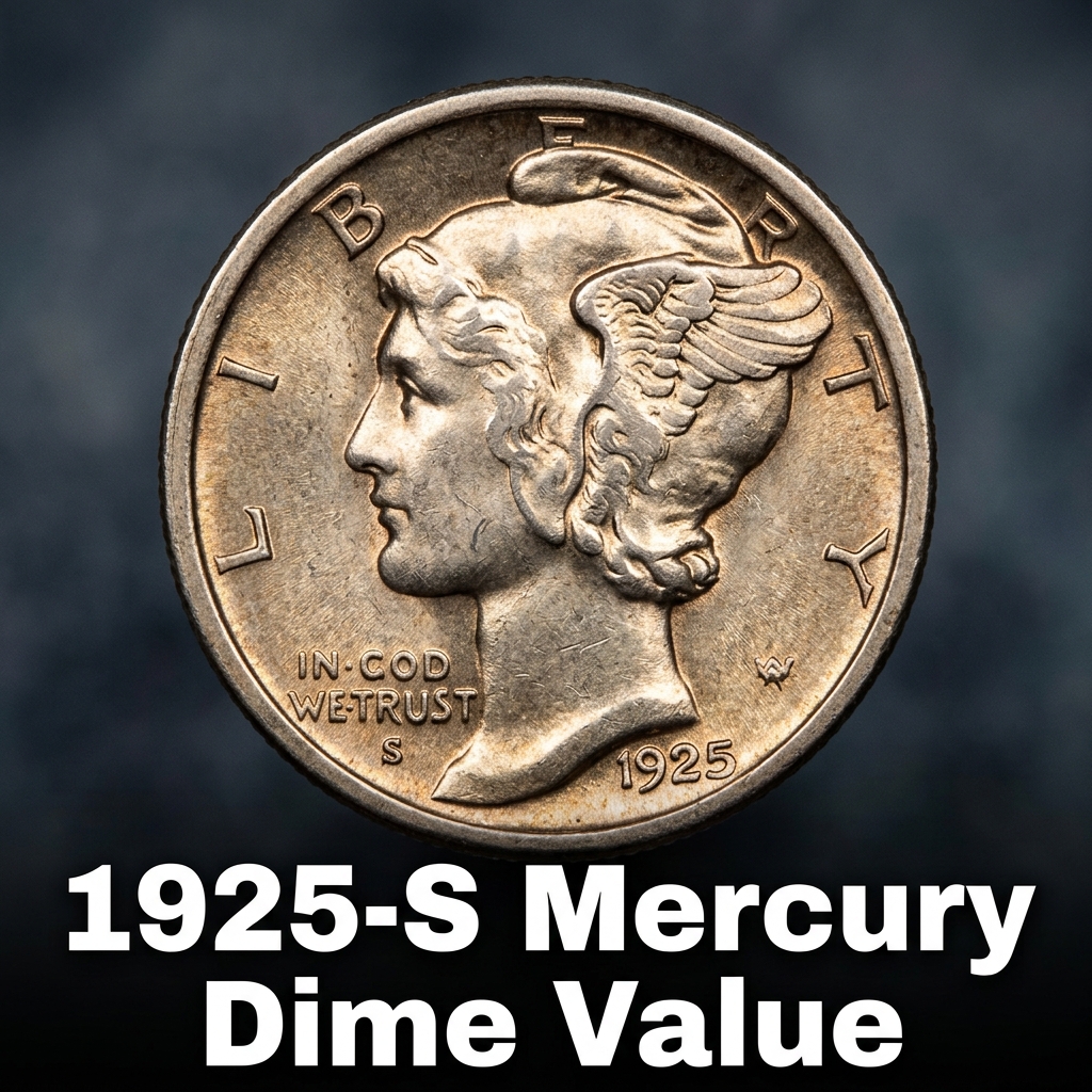 How Much is a 1925-S Mercury Dime Worth Today