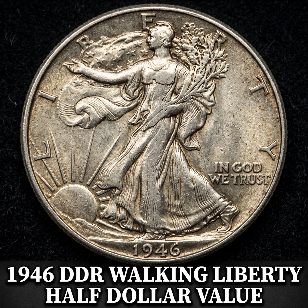 How Much Is a 1946 Walking Liberty Half Dollar Worth Today