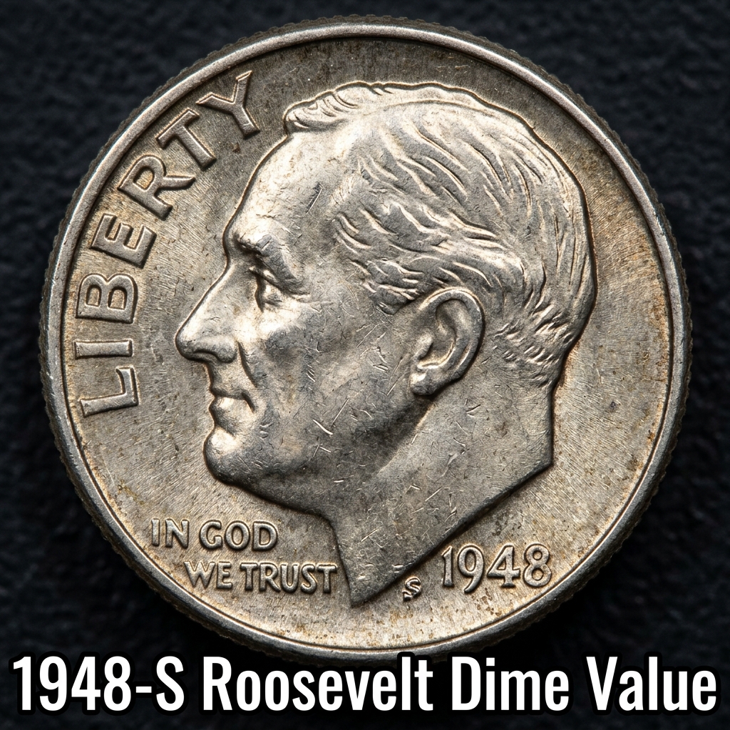 How Much is a 1948 S Roosevelt Dime Worth Today