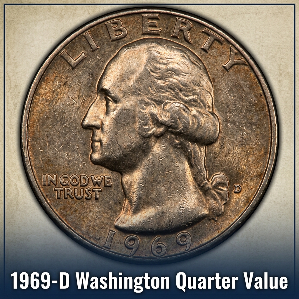 How Much is a 1969 D Washington Quarter Worth Today