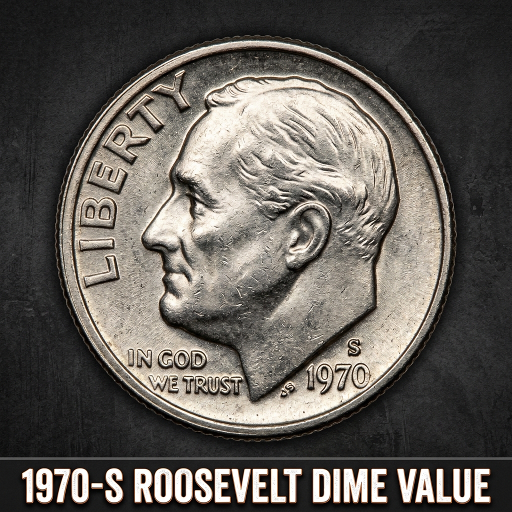 How Much Is a 1970 S Roosevelt Dime Value Worth Today