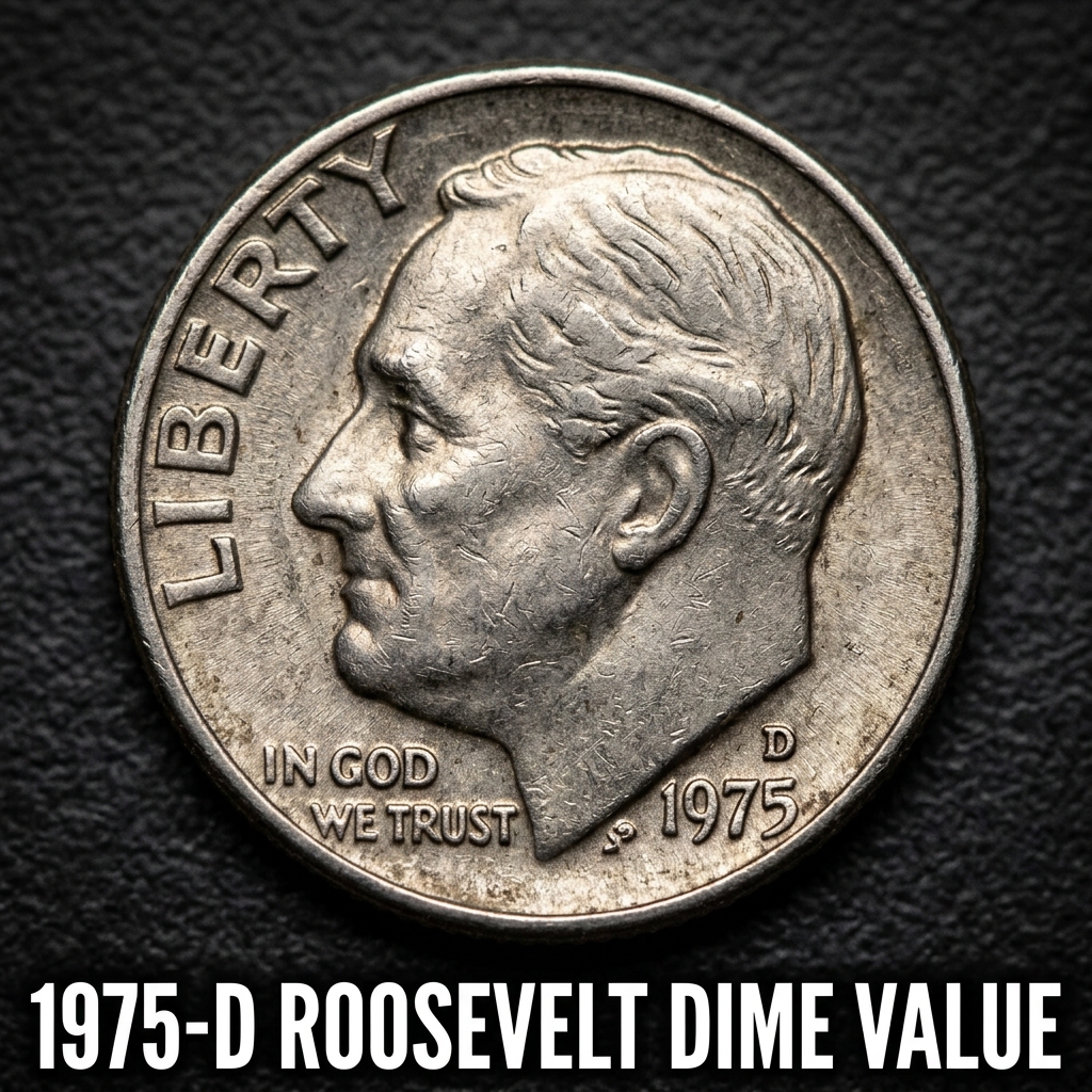 How Much Is a 1975 D Roosevelt Dime Worth Today