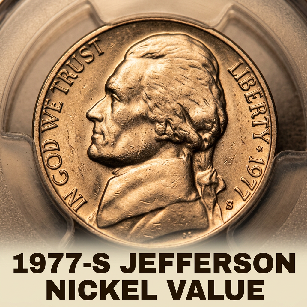How Much is a 1977 S Jefferson Nickel Worth Today