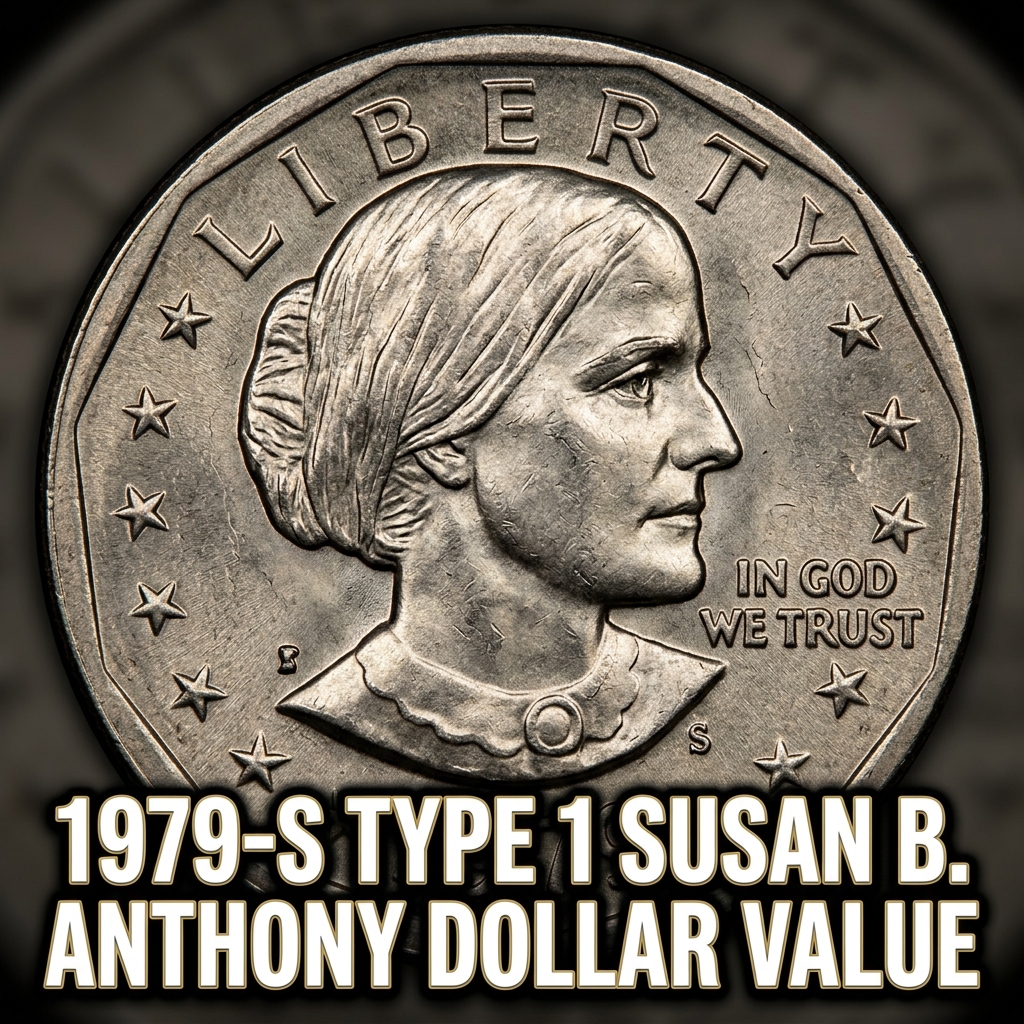 How Much is a 1979 S Type 1 Susan B Anthony Dollar Worth Today