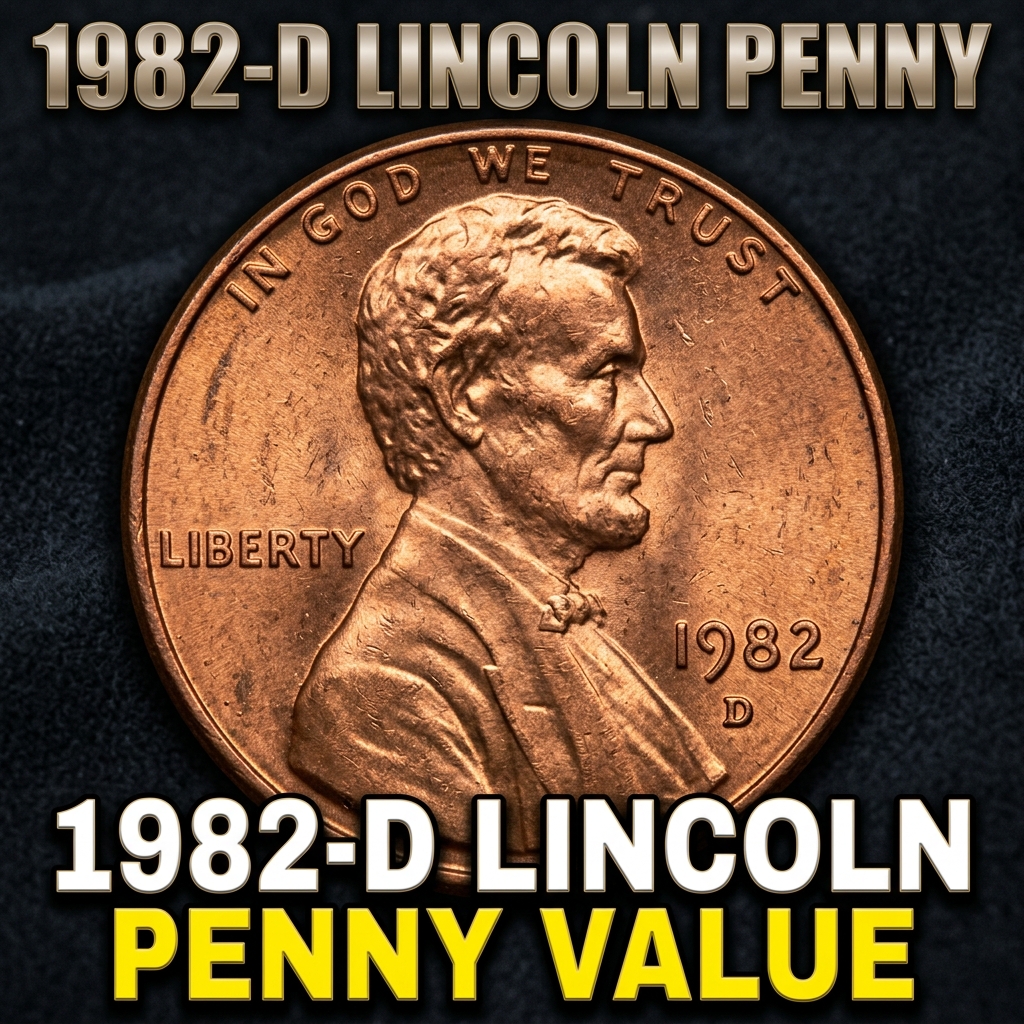 How Much Is a 1982-D Lincoln Penny Worth and Is Your Coin a Rare Treasure