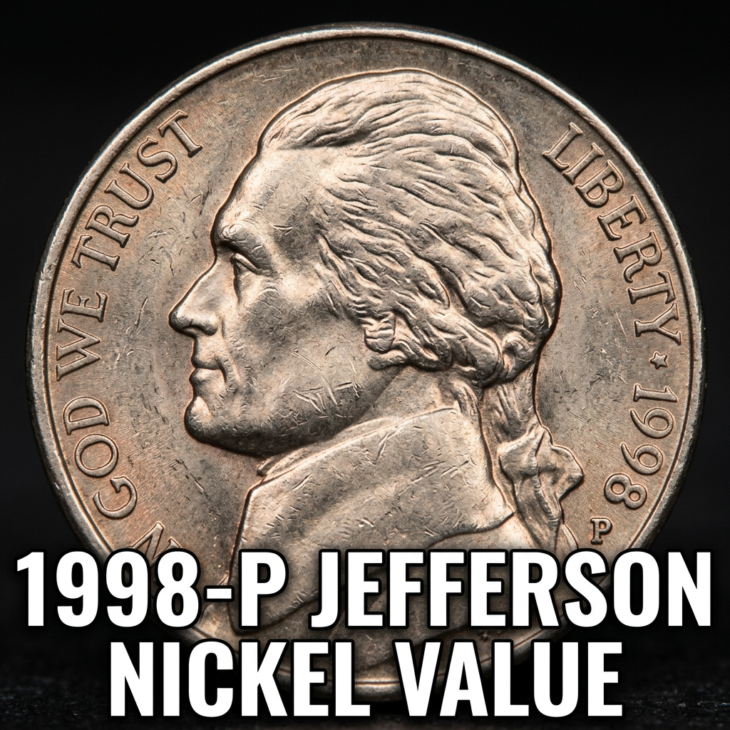 How Much Is a 1998 P Jefferson Nickel Worth and Should You Keep It