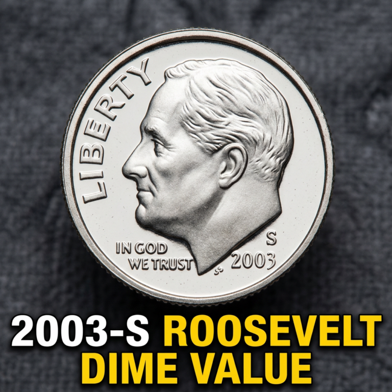 How Much is a 2003 S Roosevelt Dime Worth Today