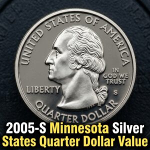 How Much is a 2005 S Silver Minnesota Quarter Worth Today