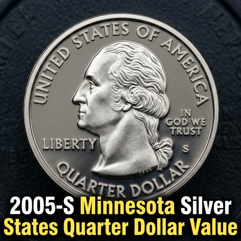 How Much is a 2005 S Silver Minnesota Quarter Worth Today