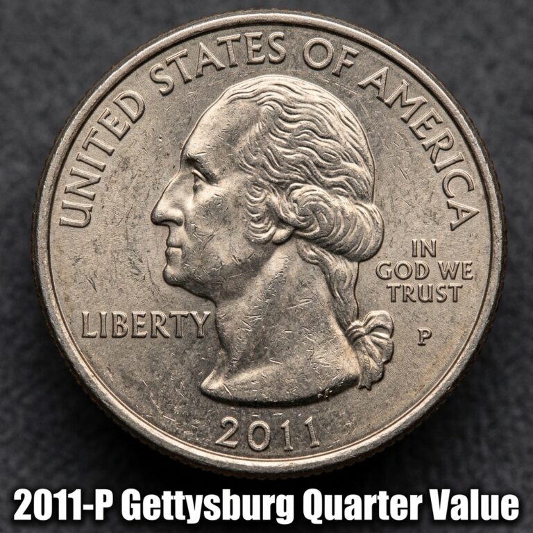 How Much is a 2011 P Gettysburg Quarter Worth Today