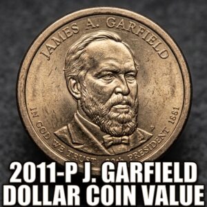 How Much Is a 2011 P James Garfield Dollar Worth Today