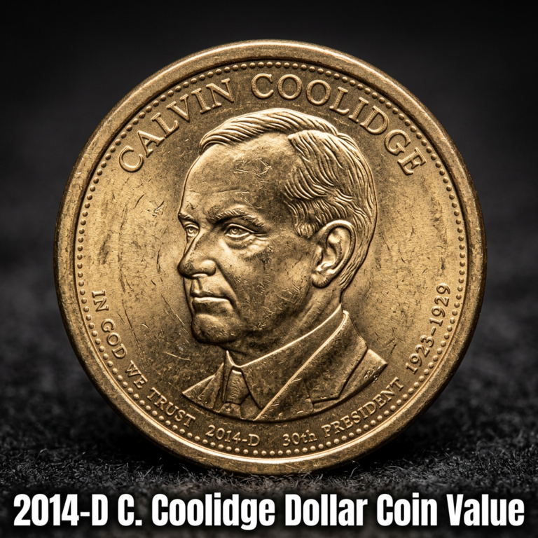 How Much is a 2014 D Calvin Coolidge Presidential Dollar Worth Today