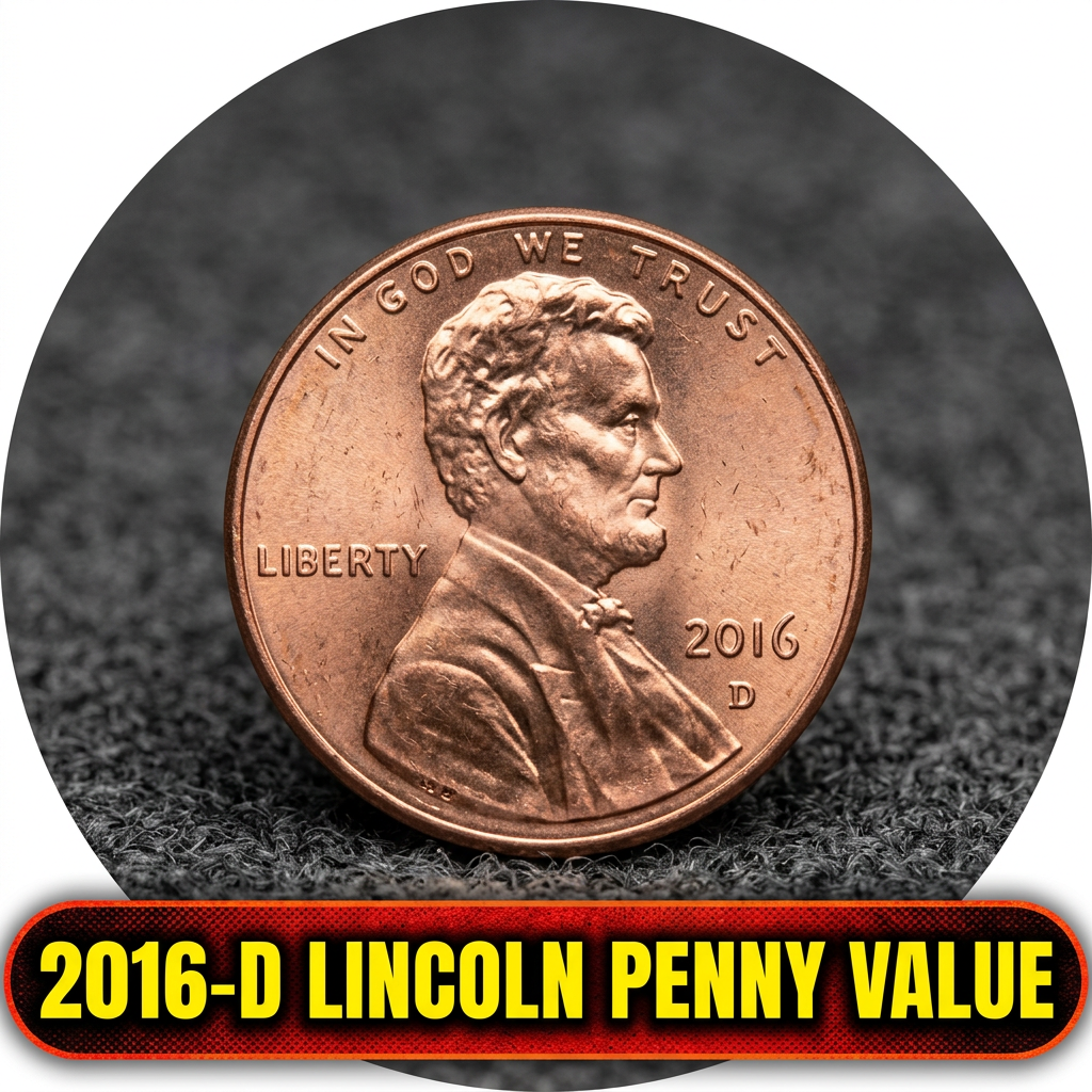 How Much Is A 2016-D Lincoln Penny Worth Today