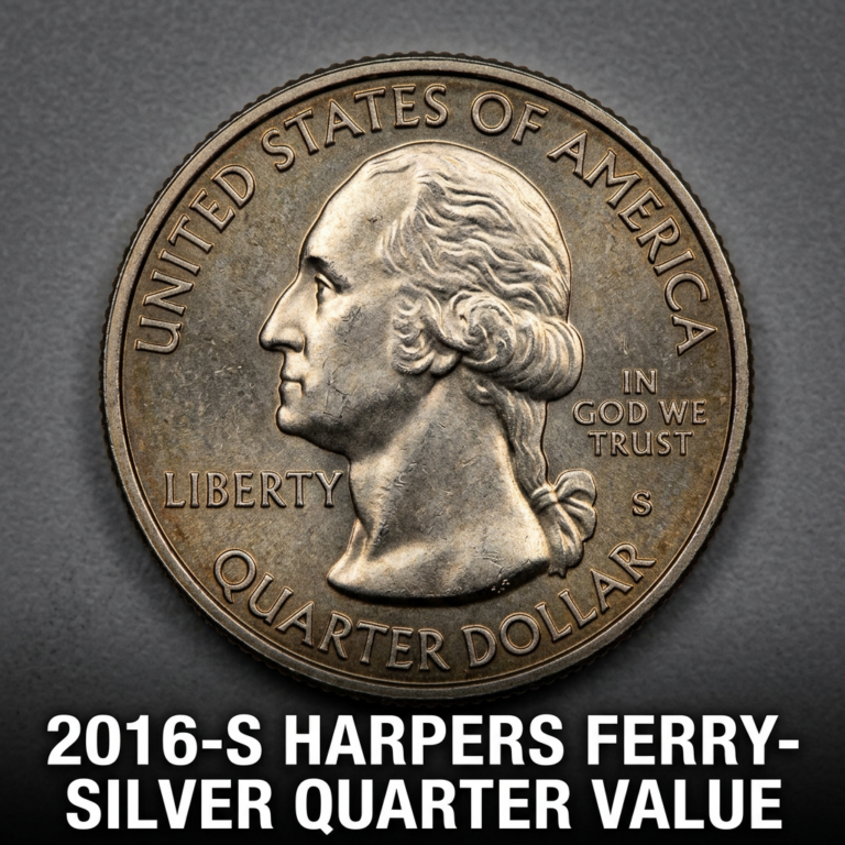 How Much is a 2016 S Harpers Ferry Silver Quarter Worth Today