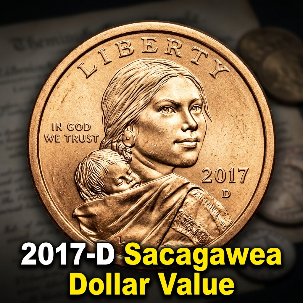 How Much is a 2017 D Sacagawea Dollar Worth Today