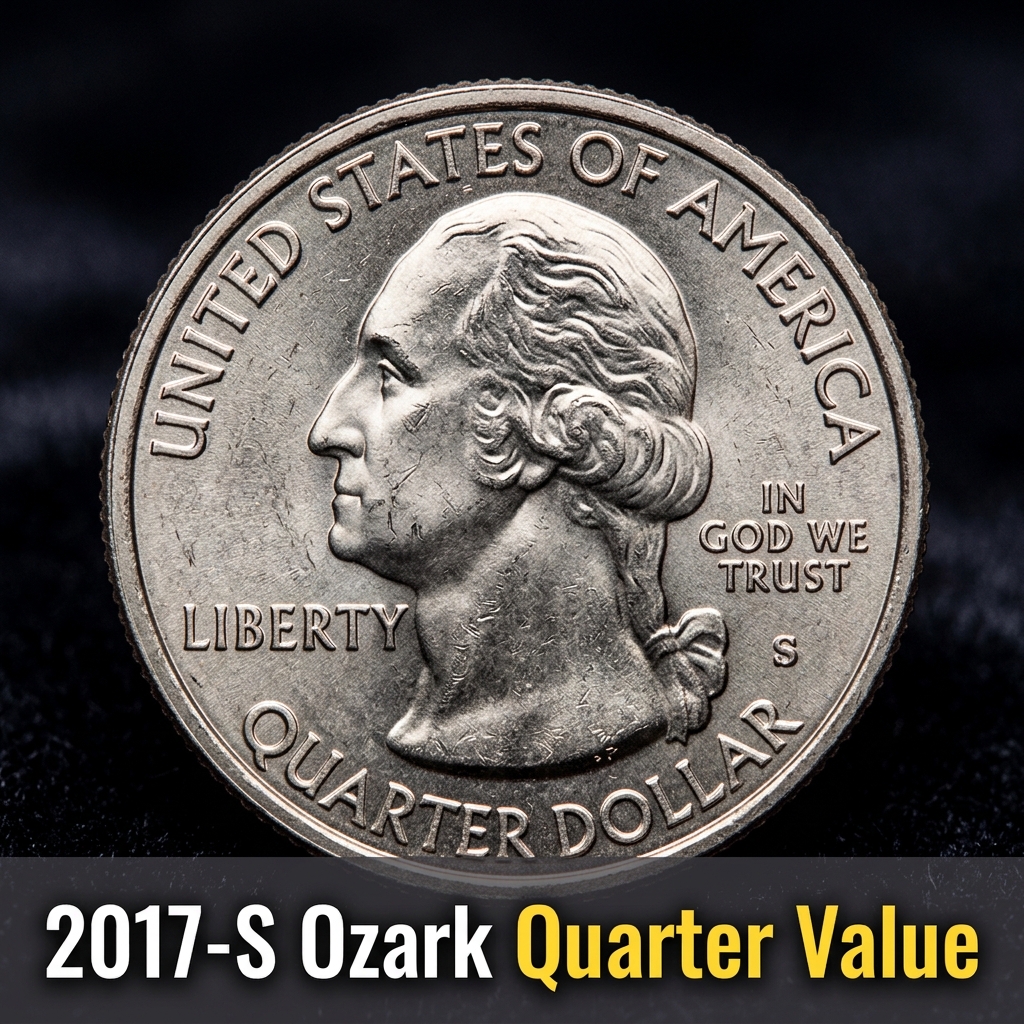 How Much Is a 2017 S Ozark Riverways Quarter Worth Today