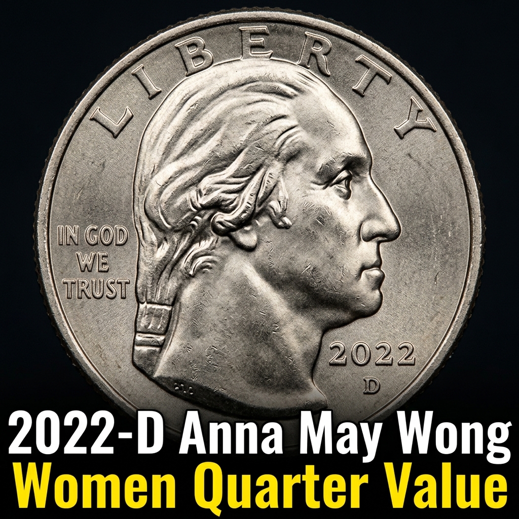 How Much is a 2022 D Anna May Wong Quarter Worth Today