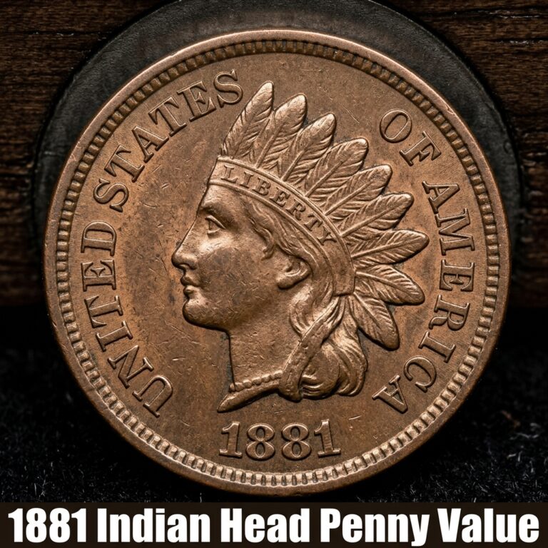 How much is an 1881 Indian Head Penny worth today