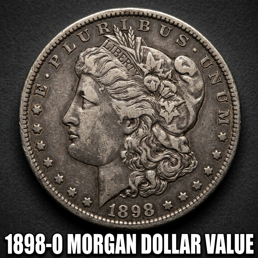 How Much Is An 1898 O Morgan Silver Dollar Worth Today