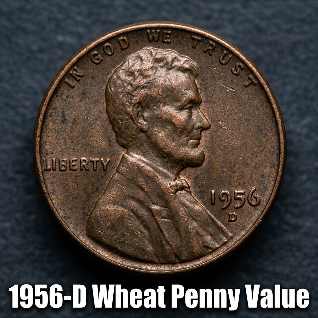 How Much Is Your 1956 D Wheat Penny Worth Today