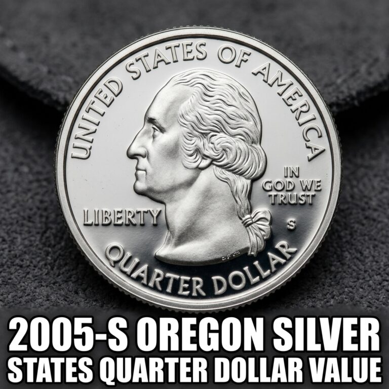 How Much Is Your 2005 S Oregon Silver State Quarter Worth Today