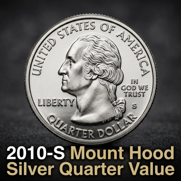 How Much Is Your 2010 S Mount Hood Silver Quarter Worth Today
