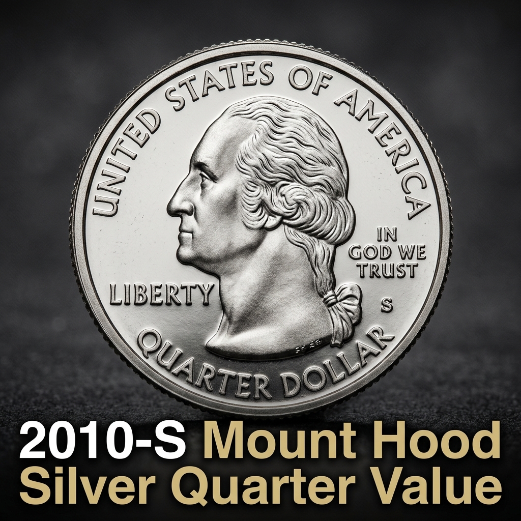 How Much Is Your 2010 S Mount Hood Silver Quarter Worth Today