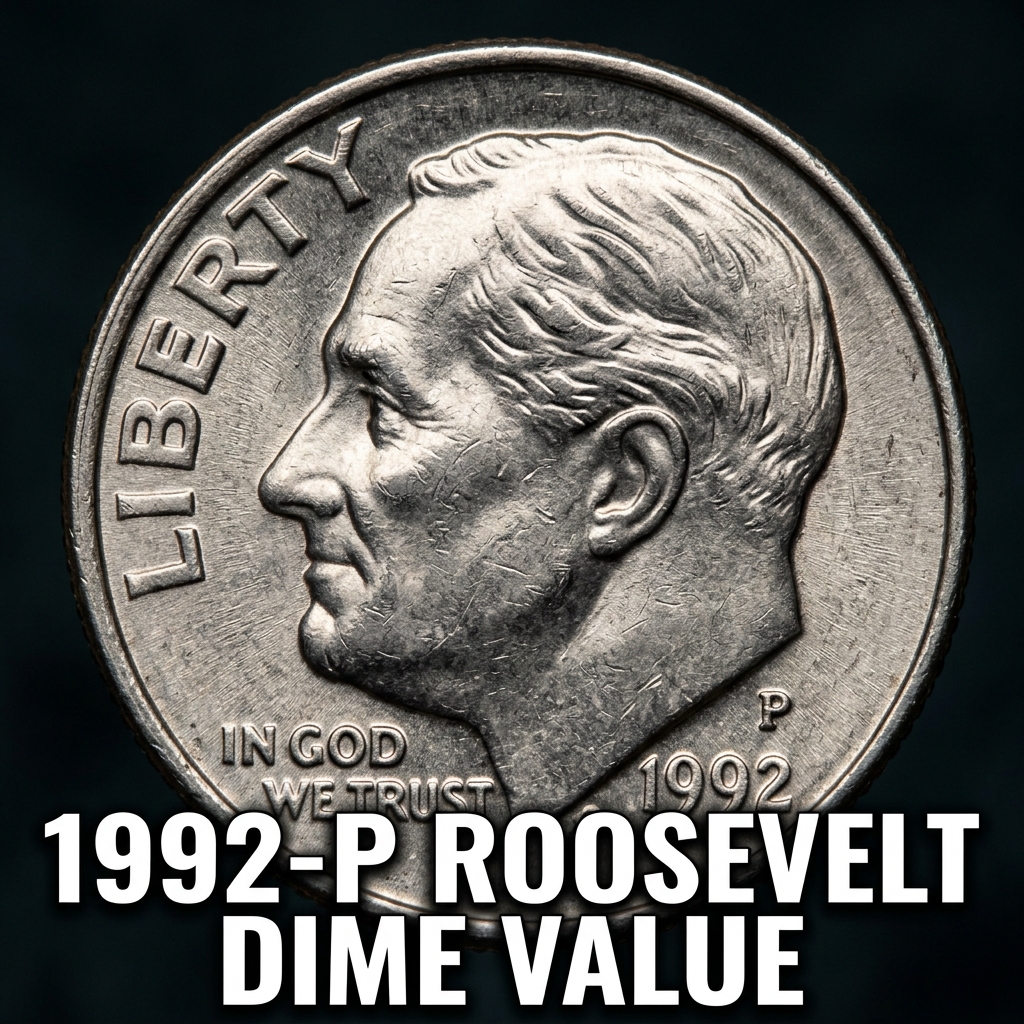 Is My 1992 P Roosevelt Dime Worth Money and How Much Can I Get for It