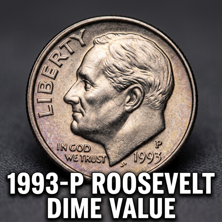 Real Worth of the 1993 P Roosevelt Dime in Your Pocket Change