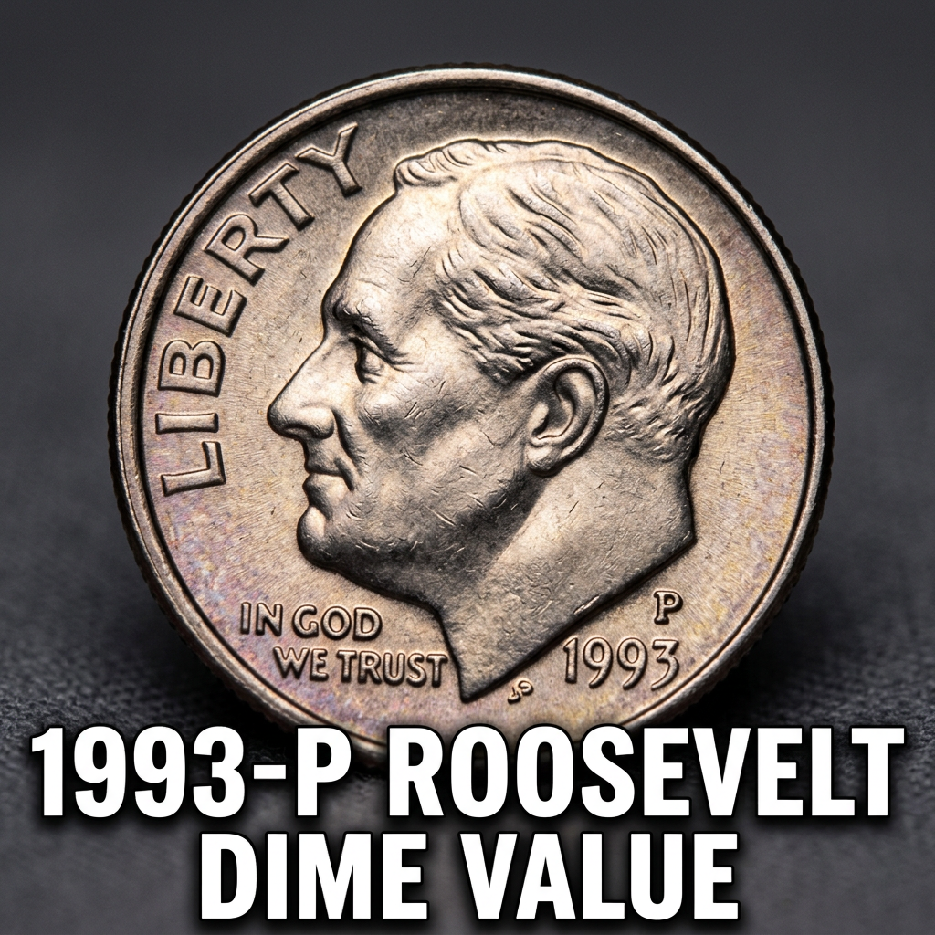 Real Worth of the 1993 P Roosevelt Dime in Your Pocket Change